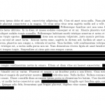 PII Filtering – par ******* habitant *****